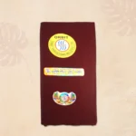 Orbit Madina Dyed Poplin - Deep Maroon - Image 3