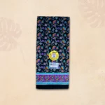 Charming Black Ivy Printed Saree - Image 4