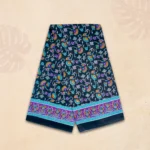 Charming Black Ivy Printed Saree - Image 3