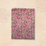 Mauve Pink Base Wild Flower Kumari Luxury Three Piece