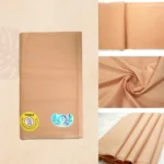 Orbit Bashonti Voile - Pastel Orange - Image 5