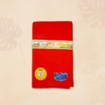 Orbit Bashonti Voile - Red Pink - Image 4