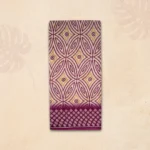 Radiant Magenta Chunri Print Saree