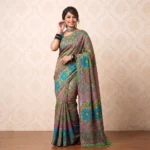 Soft Green Base Yellow Floral Tant Saree