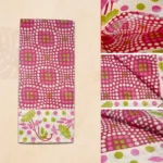 Soft Pink Ball Print Saree - Image 4